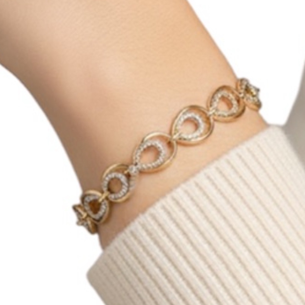 Sterling silver gold plate Bracelet NWOT